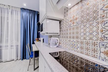 Однокомнатная квартира на сутки Дзержинского кухня