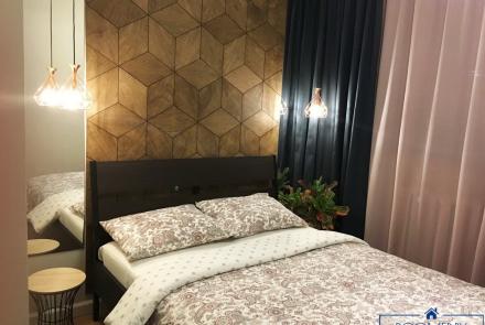 Однокомнатная квартира в Минске Дзержинского спальня