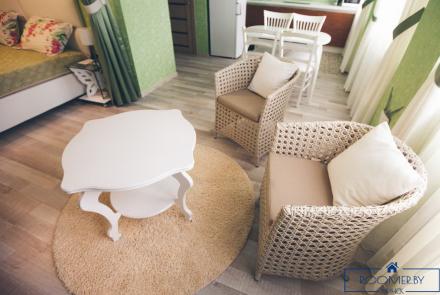 Однокомнатная квартира на сутки в Минске Дзержинского спальня