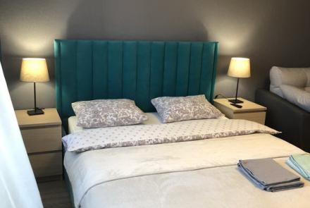 Однокомнатная квартира на сутки в Минске Дзержинского спальня