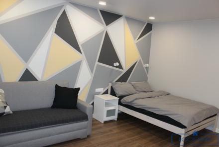 Однокомнатная квартира на сутки в Минске Дзержинского спальня