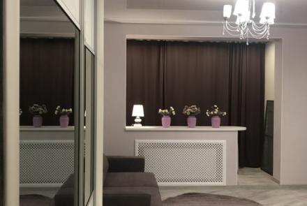 Однокомнатная квартира на сутки Дзержинского спальня