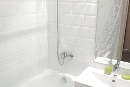 Однокомнатная квартира на сутки Гурского ванна