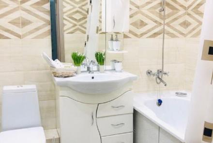 Однокомнатная квартира на сутки Гурского ванна