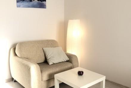 Однокомнатная квартира на сутки Гурского спальня