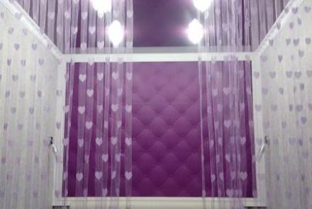 Однокомнатная квартира на сутки Гурского спальня