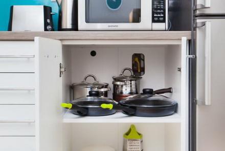 Однокомнатная квартира по проспекту Дзержинского, 11 кухня