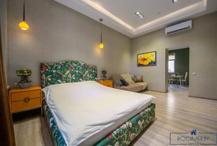 Однокомнатная квартира по улице Короля, 26 спальня