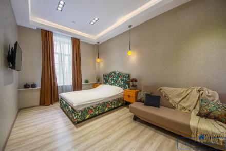 Однокомнатная квартира по улице Короля, 26 спальня