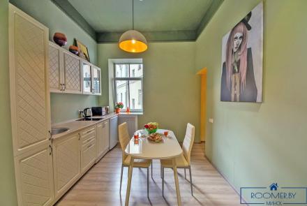 Однокомнатная квартира по улице Короля, 26 кухня