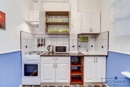 Квартира на сутки в Минске возле метро Площадь Ленина кухня