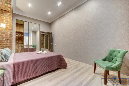 Квартира на сутки в Минске возле метро Площадь Ленина спальня