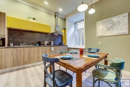 Квартира на сутки в Минске возле метро Площадь Ленина кухня