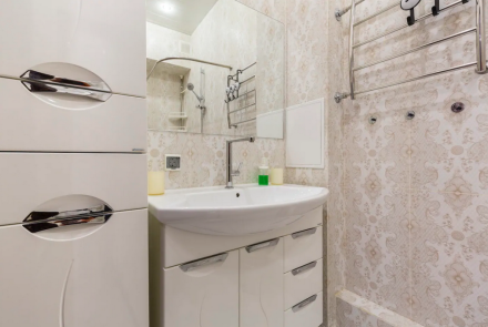 Четырехкомнатная квартира на сутки в Минске ванная