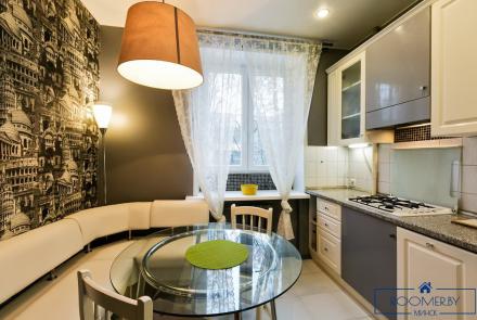Квартира на сутки в Минске на улице Московская, 7 кухня