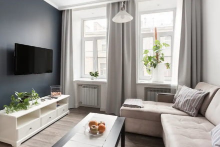 Двухкомнатная квартира на сутки в Минске Кирова гостиная