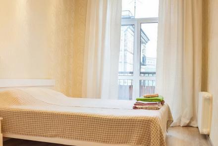 Квартира на сутки в Минске на улице Московская, 9 спальня