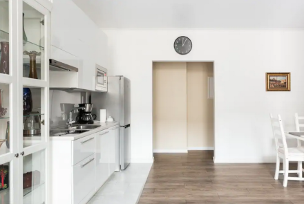 Двухкомнатная квартира на сутки в Минске Кирова кухня