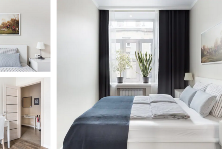 Двухкомнатная квартира на сутки в Минске Кирова спальня