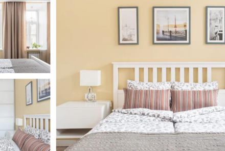 Двухкомнатная квартира на сутки в Минске Кирова спальня