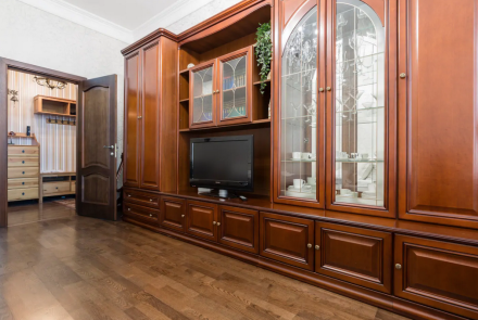 Четырехкомнатная квартира на сутки в Минске спальня