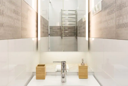 Двухкомнатная квартира на сутки в Минске Кирова ванная