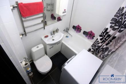 Квартира на сутки в Минске на улице Толстого, 18 ванная комната