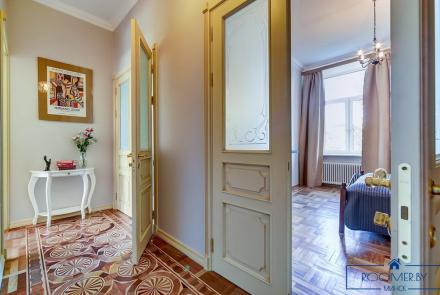 Квартира на сутки в Минске возле метро Институт Культуры спальня