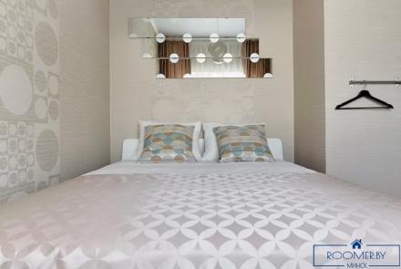 Двухкомнатная квартира на сутки в Минске Кирова спальня