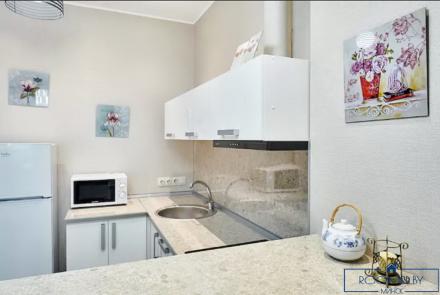 Двухкомнатная квартира на сутки в Минске Кирова кухня