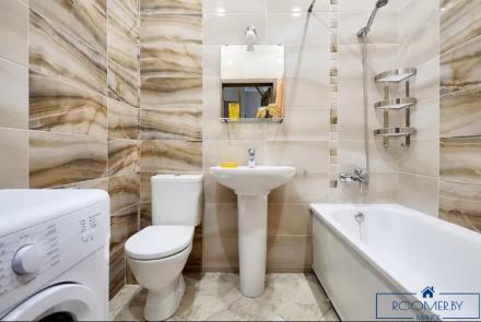 Двухкомнатная квартира на сутки в Минске Кирова ванна