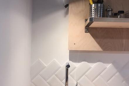 Квартира на сутки в Минске возле метро Институт Культуры кухня