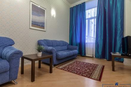 Квартира на сутки в Минске возле метро Институт Культуры гостиная