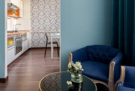 Квартира на сутки в Минске возле метро Институт Культуры гостиная