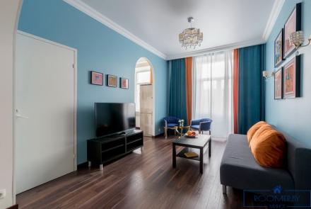 Квартира на сутки в Минске возле метро Институт Культуры гостиная