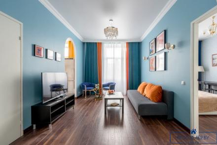 Квартира на сутки в Минске возле метро Институт Культуры гостиная