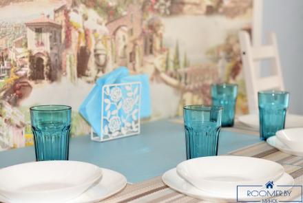 Квартира на сутки в Минске возле метро Площадь Ленина кухня