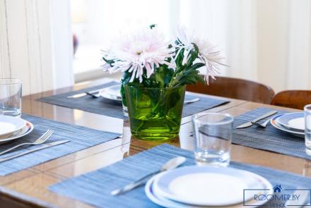 Квартира на сутки в Минске возле метро Площадь Ленина кухня