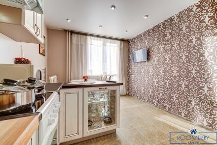 Квартира на сутки в Минске возле метро Институт Культуры кухня