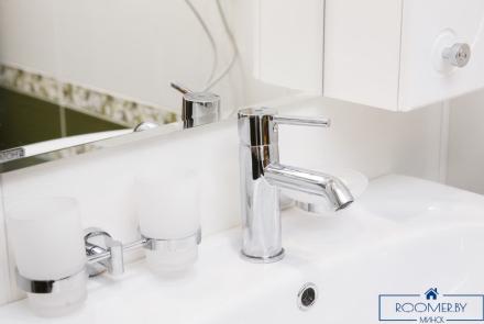 Квартира на сутки в Минске рядом с метро Институт Культуры ванна