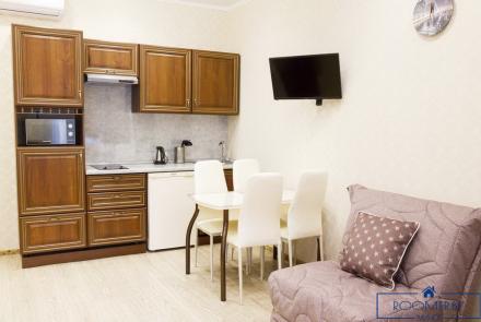 Квартира на сутки в Минске рядом с метро Институт Культуры гостиная