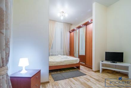 Квартира на сутки в Минске возле метро Институт Культуры гостиная