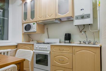 Квартира на сутки в Минске возле метро Институт Культуры кухня