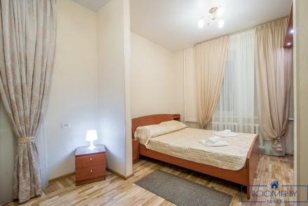 Квартира на сутки в Минске возле метро Институт Культуры спальня