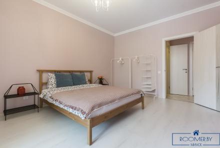 Квартира на сутки в Минске возле метро Институт Культуры спальня