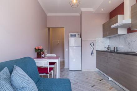 Квартира на сутки в Минске возле метро Институт Культуры кухня