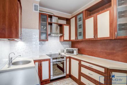 Квартира на сутки в Минске возле метро Институт Культуры кухня