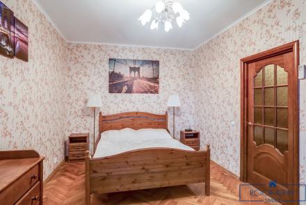 Квартира на сутки в Минске возле метро Институт Культуры спальня