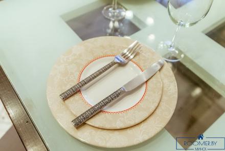 Квартира на сутки в Минске возле метро Институт Культуры кухня