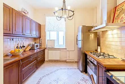 Квартира на сутки в Минске возле метро Институт Культуры кухня